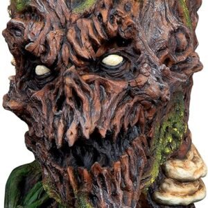 Alma Arbórea: Máscara Monstruo de Madera de Látex – Terror Natural para Adultos