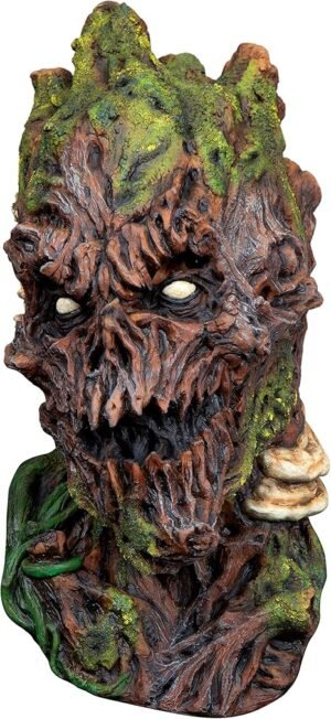 Alma Arbórea: Máscara Monstruo de Madera de Látex – Terror Natural para Adultos