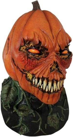 Alma Oleada: Máscara Calabaza Poseída para Adultos – Terror Demoniaco de Halloween