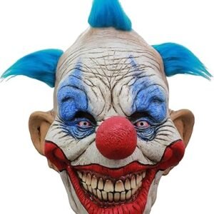 Sonrisa Mortal: Máscara de Payaso Aterrador Dammy – Horror Carnavalesco
